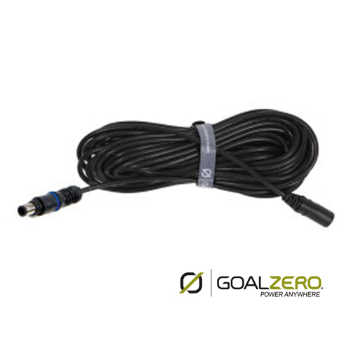 Goal Zero 8.0mm Input 30ft Extension Cable (Compatible with Goal Zero Boulder & Nomad Solar Panels)